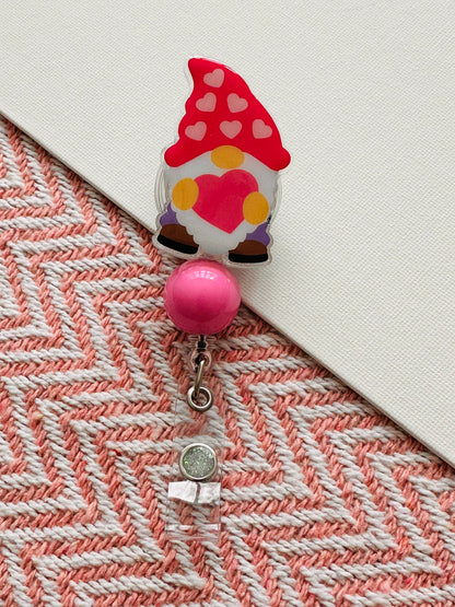 Gnome with Heart Badge Reel