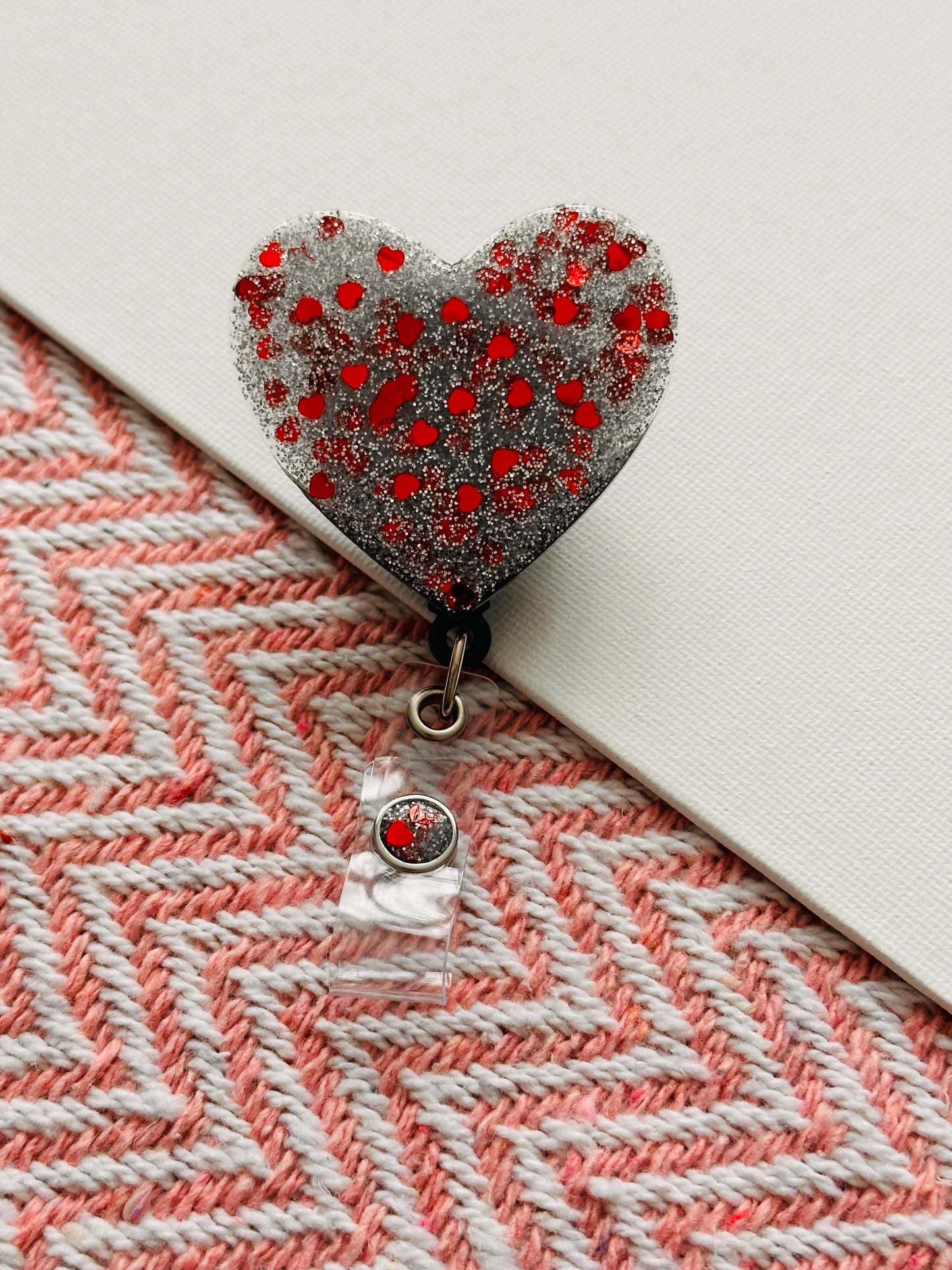 Splatter Hearts Badge Reel