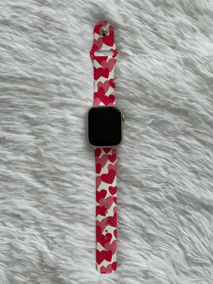 Hearts Watch Band