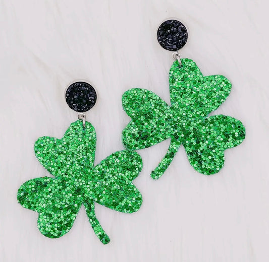 Shamrock Drop Earrings