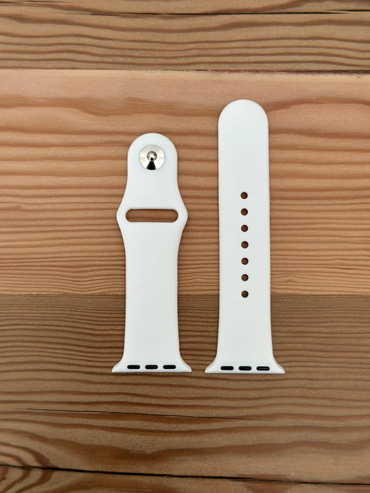 White Watch Band