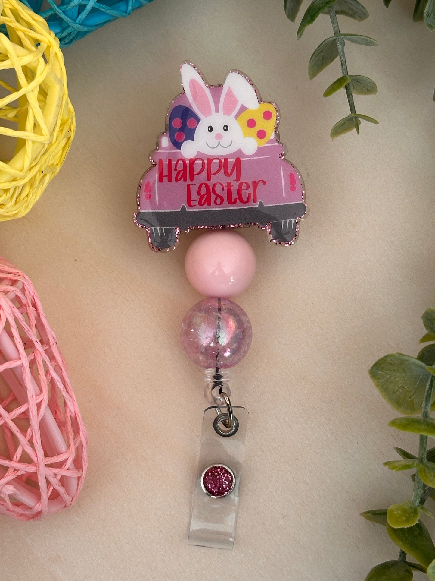 Easter Truck Badge Reel