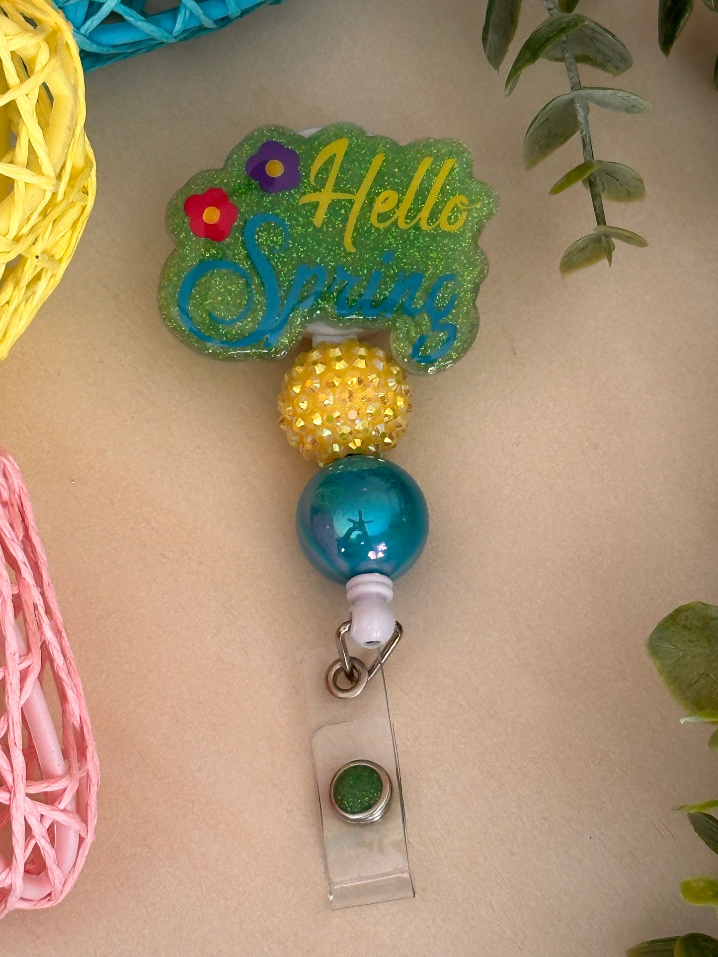 Hello Spring Badge Reel