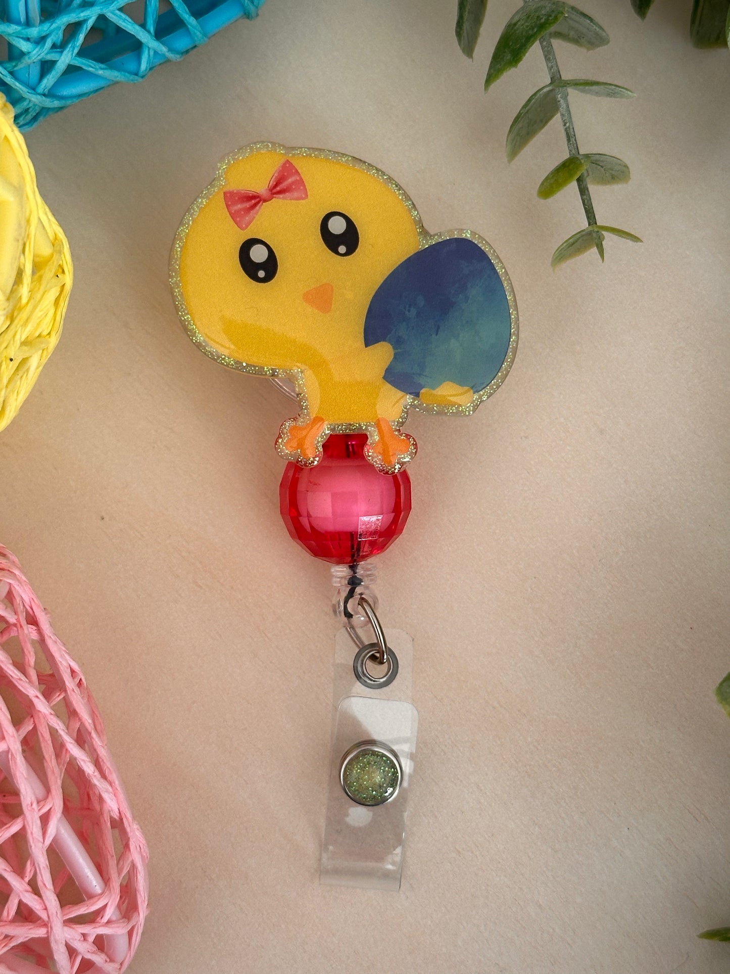 Chick Badge Reel