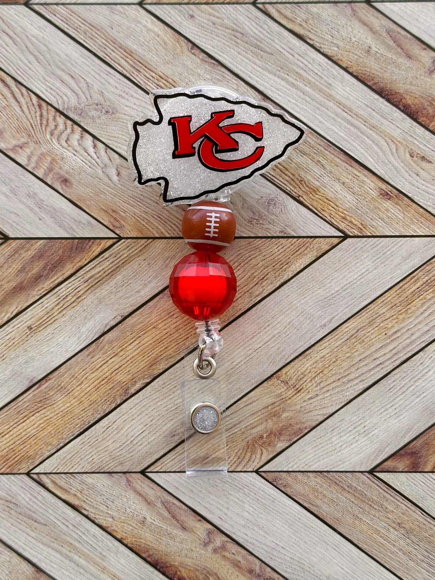 KC Chiefs Arrowhead Badge Reel