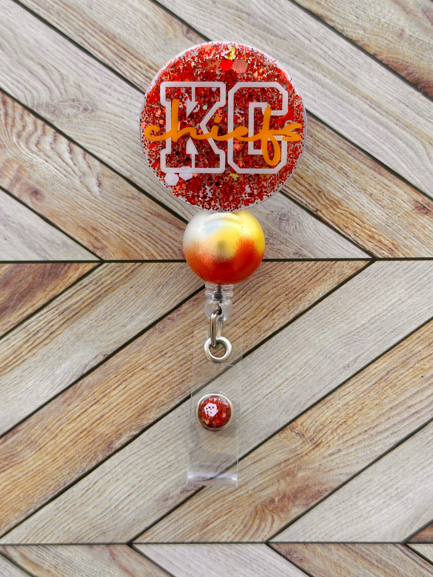 KC Chiefs Splatter Badge Reel