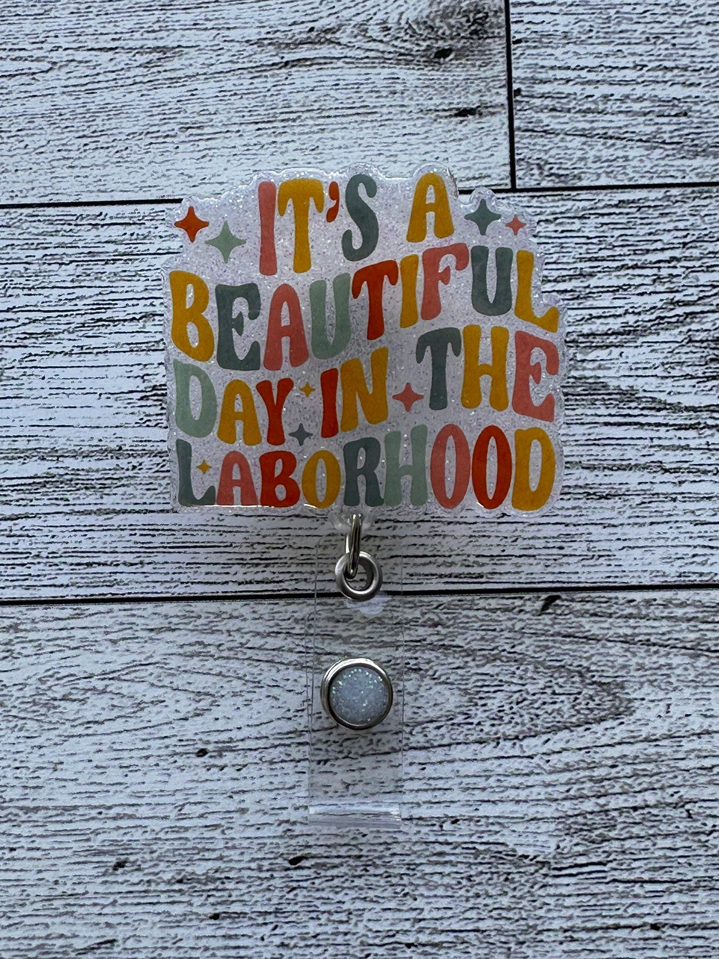 Laborhood Badge Reel