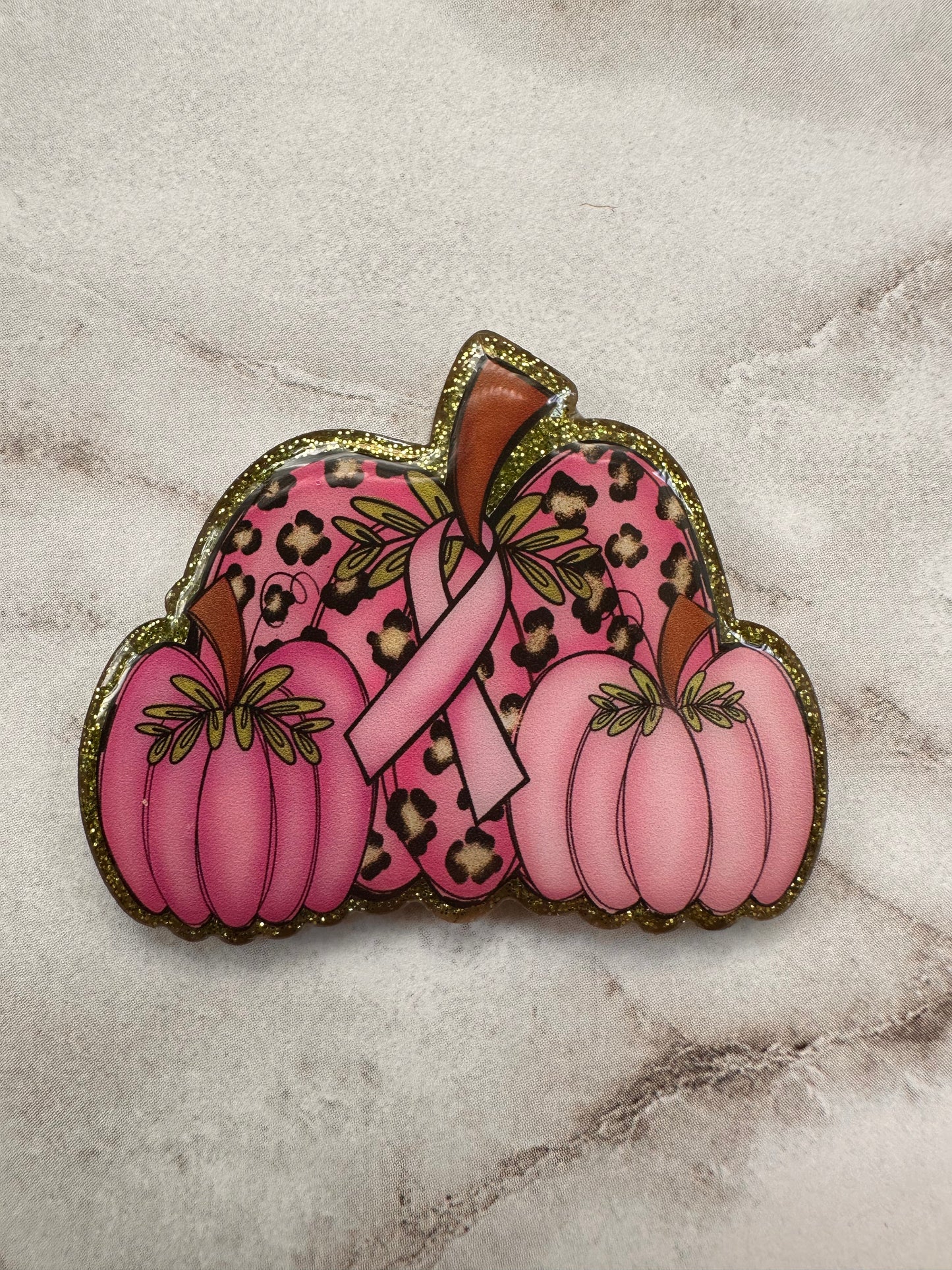 Breast Cancer Awareness Pumpkins