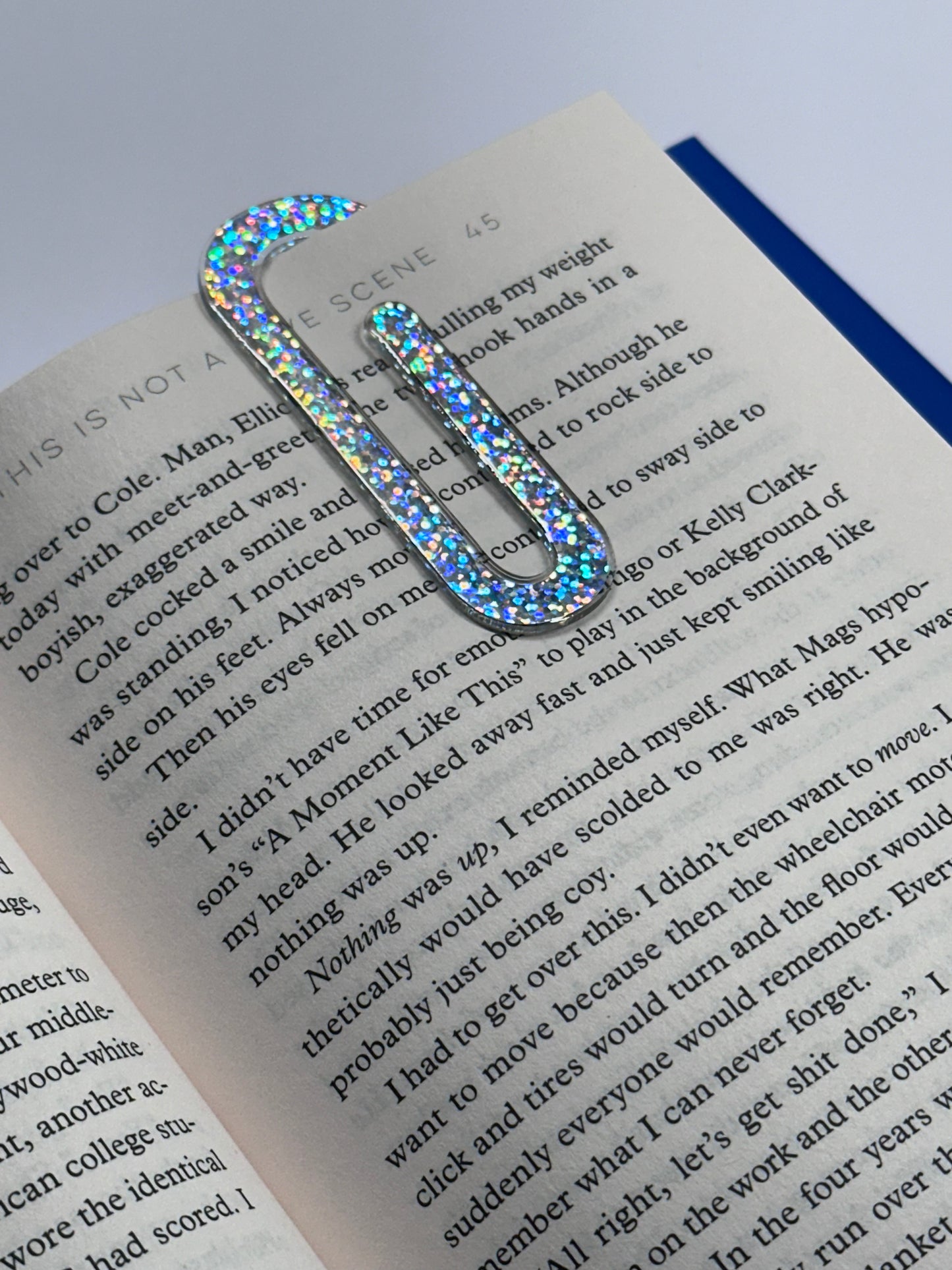 Acrylic Paper Clip/ Bookmark
