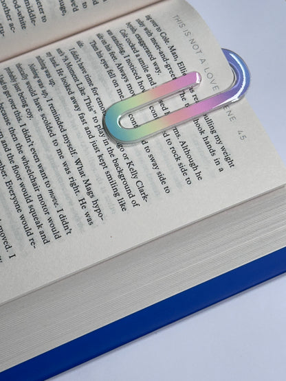 Acrylic Paper Clip/ Bookmark