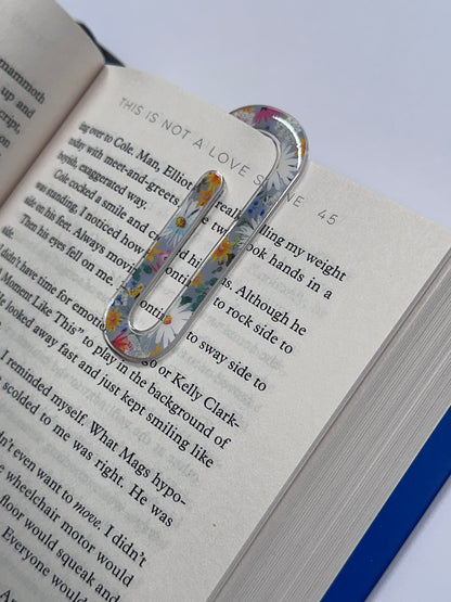 Acrylic Paper Clip/ Bookmark