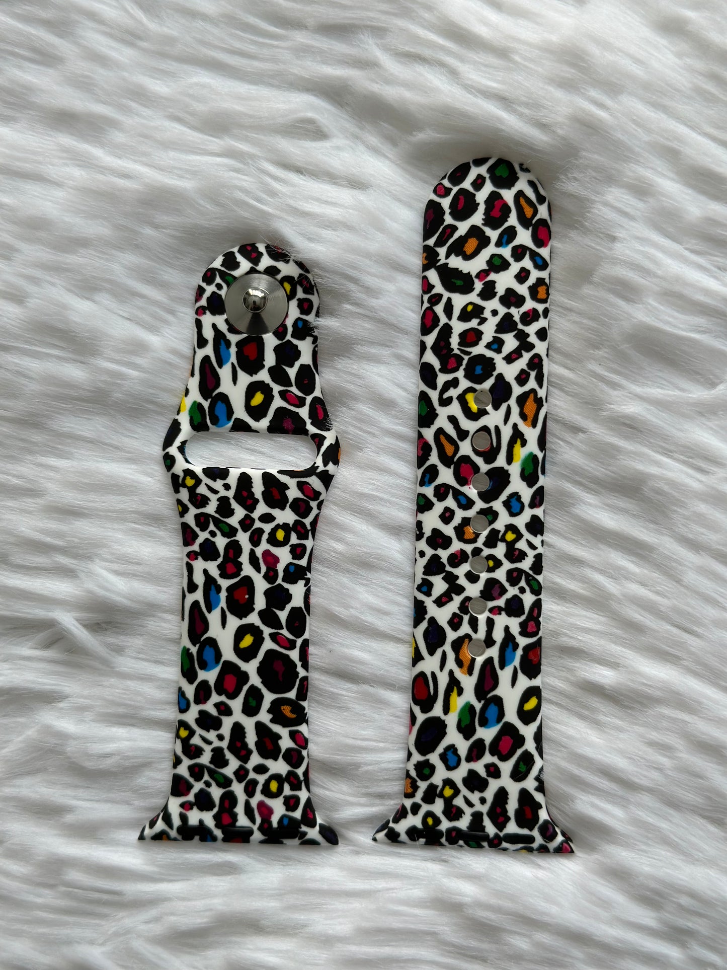 Multi Cheetah Watch Band