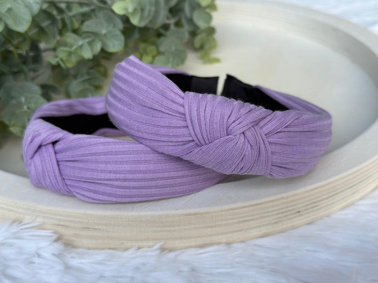 Solid Knit Knot Headbands