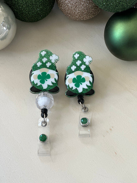 Shamrock Gnome Badge Reel