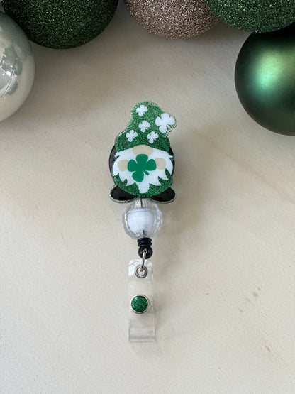 Shamrock Gnome Badge Reel