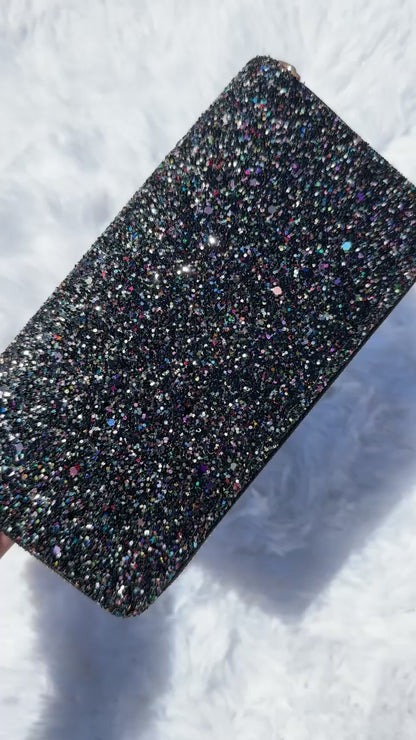 Glitter Zipper Wallet